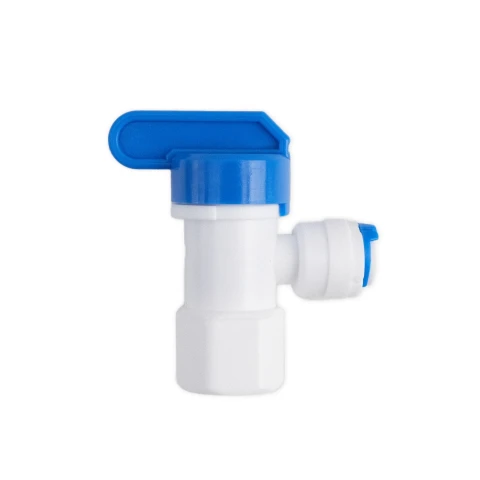 QCF-024-L käänteisosmoosisäiliön venttiili, 1/4″–1/4″
