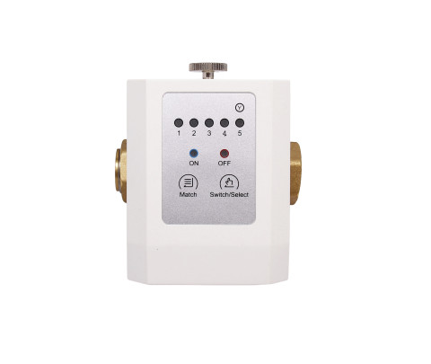 Ceramic automatic water immersion shut-off valve, double connector