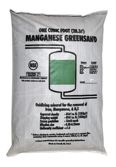 MANGANESE GREENSAND PLUS Mangaan filtrimaterjal (14,15 l kott)