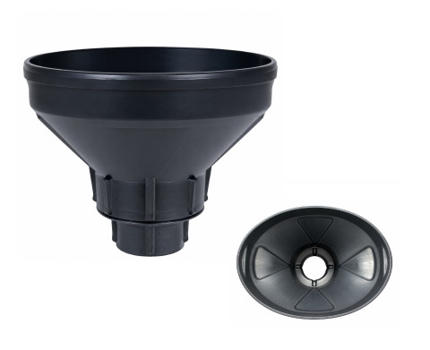 Plastic funnel 4"
