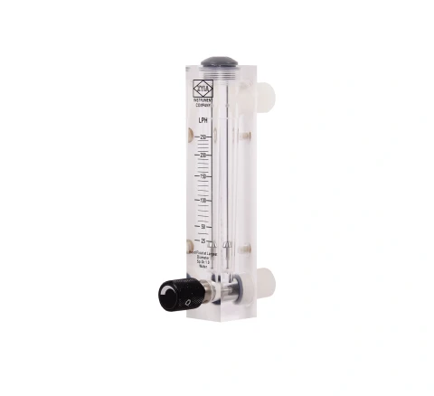 Water flow meter 25-250 l/h with regulation