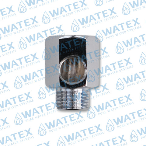 Water connection T-piece 3/8''x1/4''x3/8''