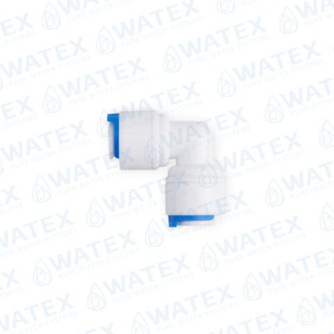 QCF elbow 90°  1/4'' tube - 1/4'' tube