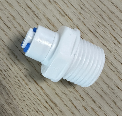 QCF-028-I 1/2" thread male - 1/4" tube