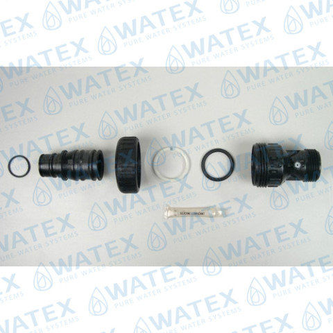 WS1 Drain Fitting 1? Straight w/Silencer
