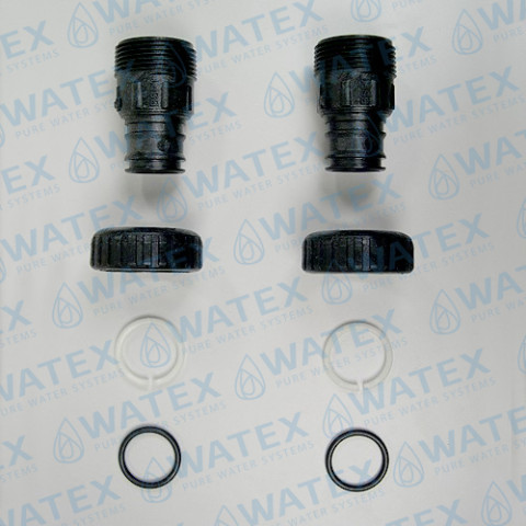 WS1 Fitting 1-1/4” Plastic Male BSPT Assembly