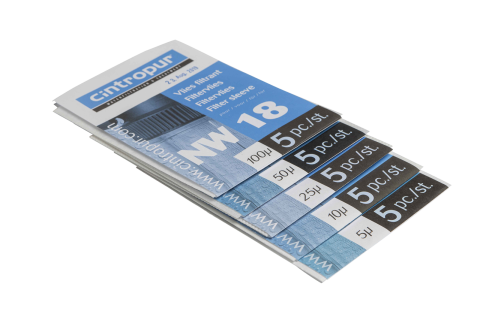 CINTROPUR NW18 filter sleeves 50 microns (5 pcs)