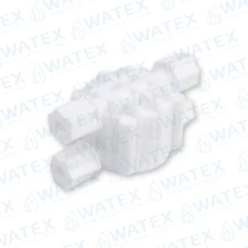 Reverse osmosis 4-way shut-off valve 1/4"