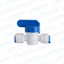 Ball valve 1/4" T × 1/4" T for water filters