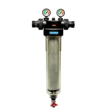 NW400 water filter (1 1/2") with pressure gauges