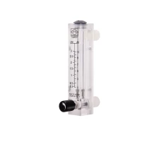 Water flow meter 1-11 lpm with regulation