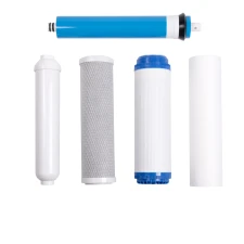 RO75GPD replacement cartridge set with RO membrane