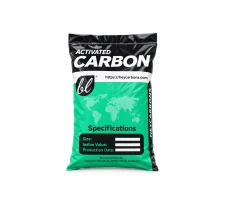 Heycarbons coconut carbon 0.6–2.4 mm, 25 kg / 50 L