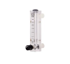 Water flow meter 25-250 l/h with regulation