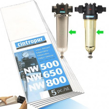 CINTROPUR NW500/650/800 Filtrielemendid 25 mikronit (5 tk.)