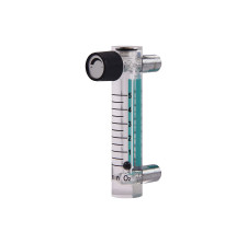 Air flow meter 0-5 l/min with regulation