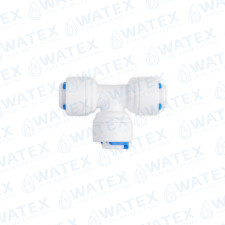QCF equal tee 1/4'' tube - 1/4'' tube - 1/4'' tube