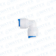 QCF elbow 90°  1/4'' tube - 1/4'' tube