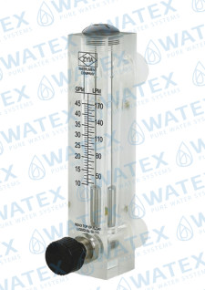 Water flow meter 25-250 l/h