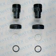 WS1 Fitting 1-1/4” Plastic Male BSPT Assembly