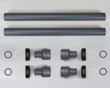 Interconnecting kit for 1" twin valve for 12 - 21? tanks