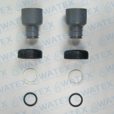 WS1 Fitting 1-1/4" & 1-1/2" PVC Solvent Assembly