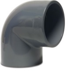 PVC līkums 90' D63